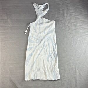 Zara Ribbed Knit Top in Light‎ Gray